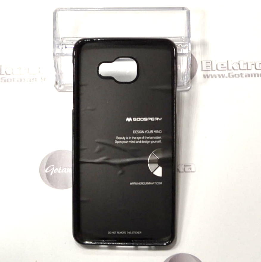Mercury Jelly dėklas nugarėlė Samsung Galaxy A7 (2016) telefonui juodos spalvos 3 Mercury Jelly dėklas Samsung Galaxy A7 (2016) – nuotrauka 3