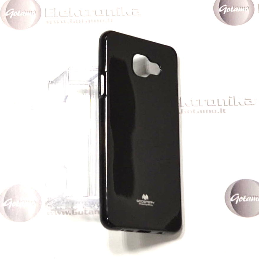 Mercury Jelly dėklas nugarėlė Samsung Galaxy A7 (2016) telefonui juodos spalvos 4 Mercury Jelly dėklas Samsung Galaxy A7 (2016) – nuotrauka 4