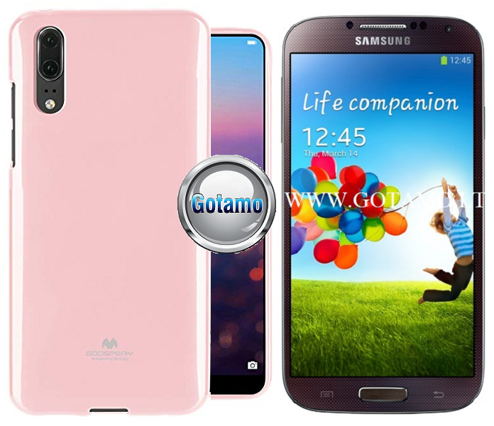 Mercury Jelly dėklas Samsung Galaxy S4 rožinės spalvos