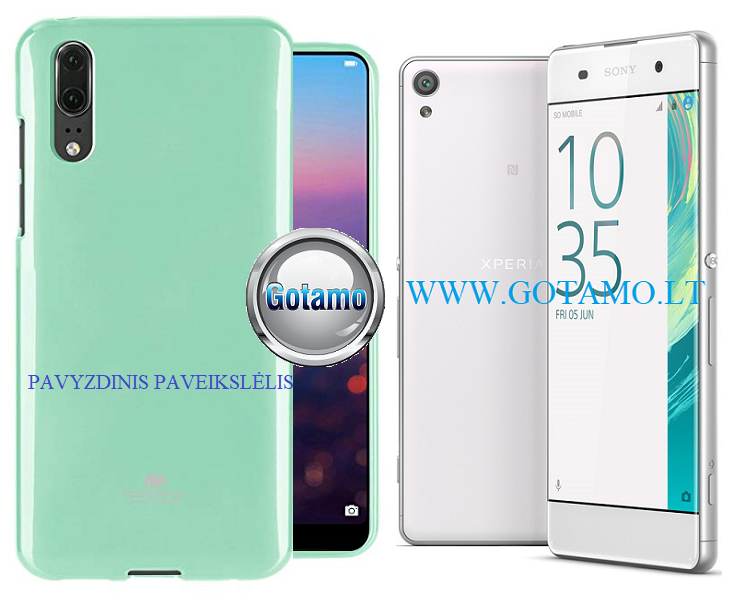 Mercury Jelly dėklas Sony Xperia XA mėtinės spalvos