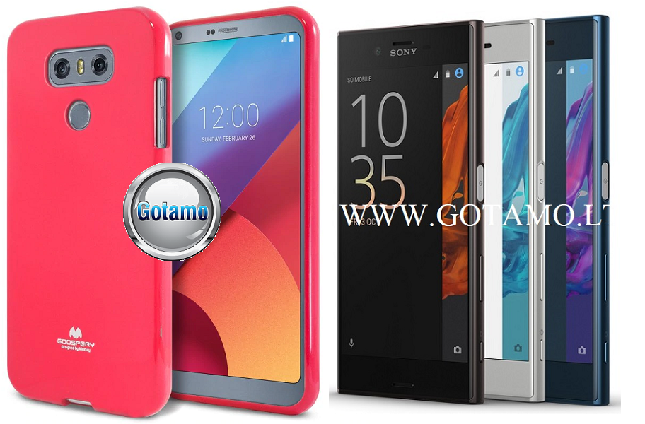 Mercury Jelly dėklas Sony Xperia XZ, Sony Xperia XZs rožinės spalvos