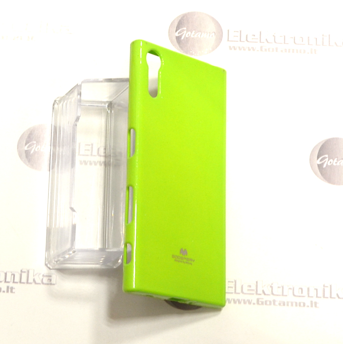 Mercury Jelly dėklas nugarėlė Sony Xperia XZ, Sony Xperia XZs telefonui salotinės spalvos 4 Mercury Jelly dėklas Sony Xperia XZ, Sony Xperia XZs apsauga telefonui Sony Xperia XZ, Sony Xperia XZs