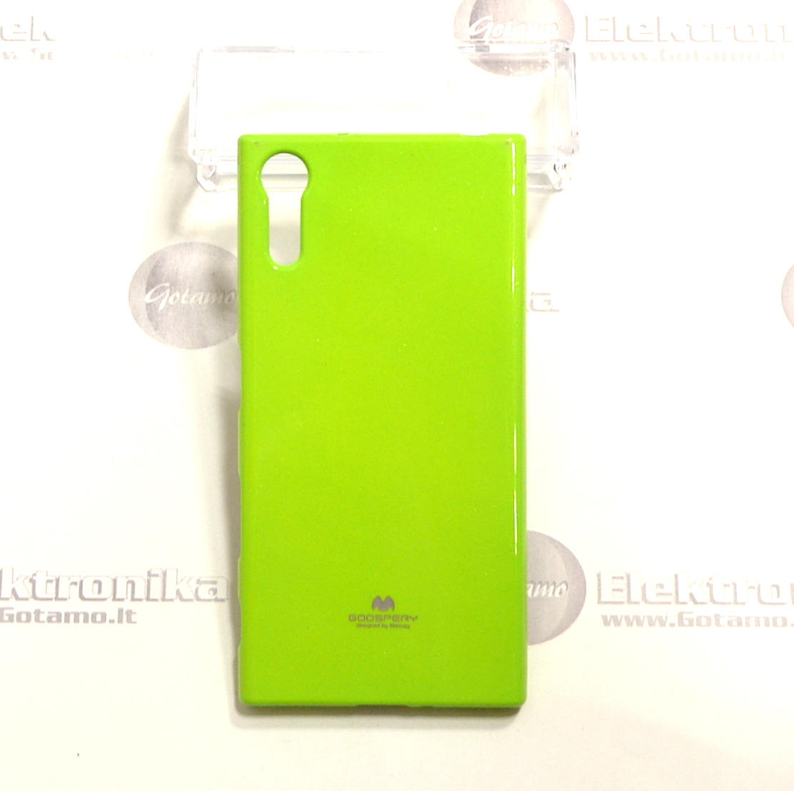 Mercury Jelly dėklas nugarėlė Sony Xperia XZ, Sony Xperia XZs telefonui salotinės spalvos 2 Mercury Jelly dėklas Sony Xperia XZ, Sony Xperia XZs apsauga telefonui Sony Xperia XZ, Sony Xperia XZs