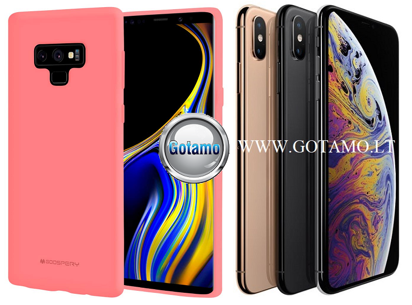 Mercury soft feeling deklas Apple iPhone xs max rozines