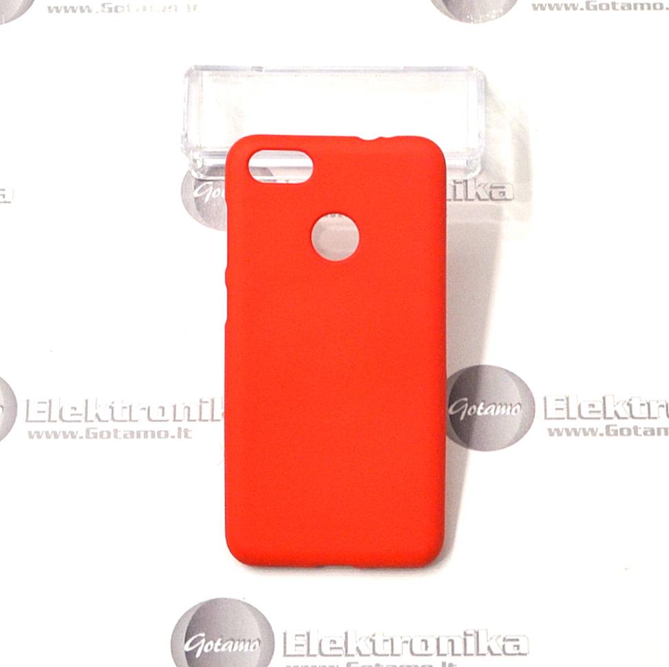 Mercury Soft Feeling dėklas nugarėlė Huawei P9 Lite Mini telefonui raudonos spalvos 2 Mercury Soft Feeling dėklas nugarėlė Huawei P9 Lite Mini telefonui raudonos spalvos - Image 2
