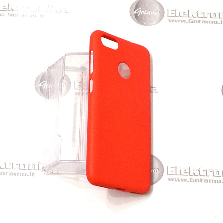 Mercury Soft Feeling dėklas nugarėlė Huawei P9 Lite Mini telefonui raudonos spalvos 4 Mercury Soft Feeling dėklas nugarėlė Huawei P9 Lite Mini telefonui raudonos spalvos - Image 4