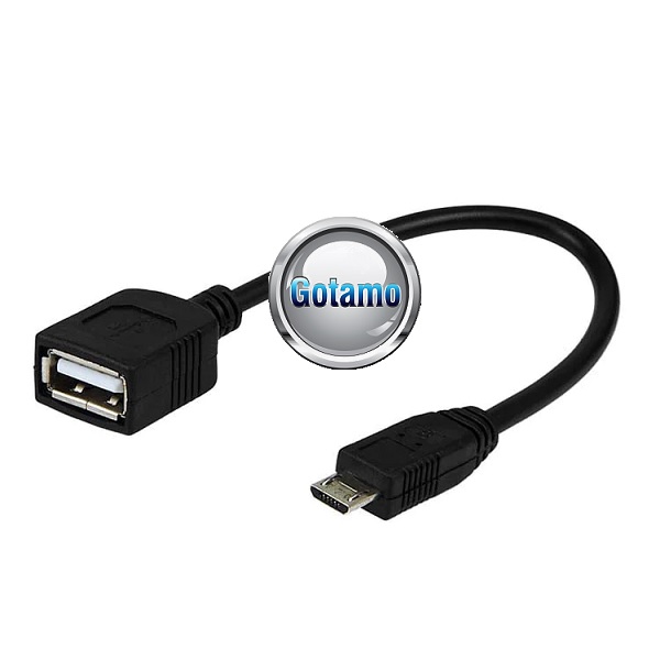 Micro USB į USB 2.0 lizdą jungtis laidas
