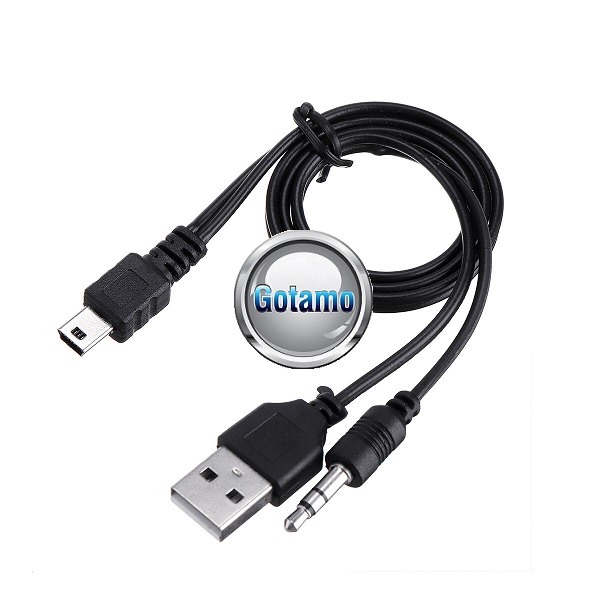 Mini USB į AUX