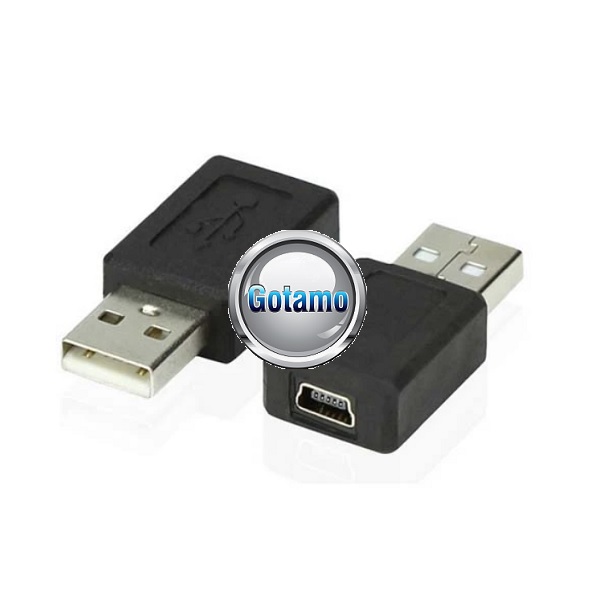 Mini USB lizdas į USB 2.0 jungtis