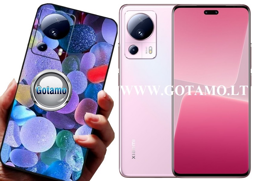 Nature Bubble Stone dėklas nugarėlė Xiaomi 13 Lite telefonui