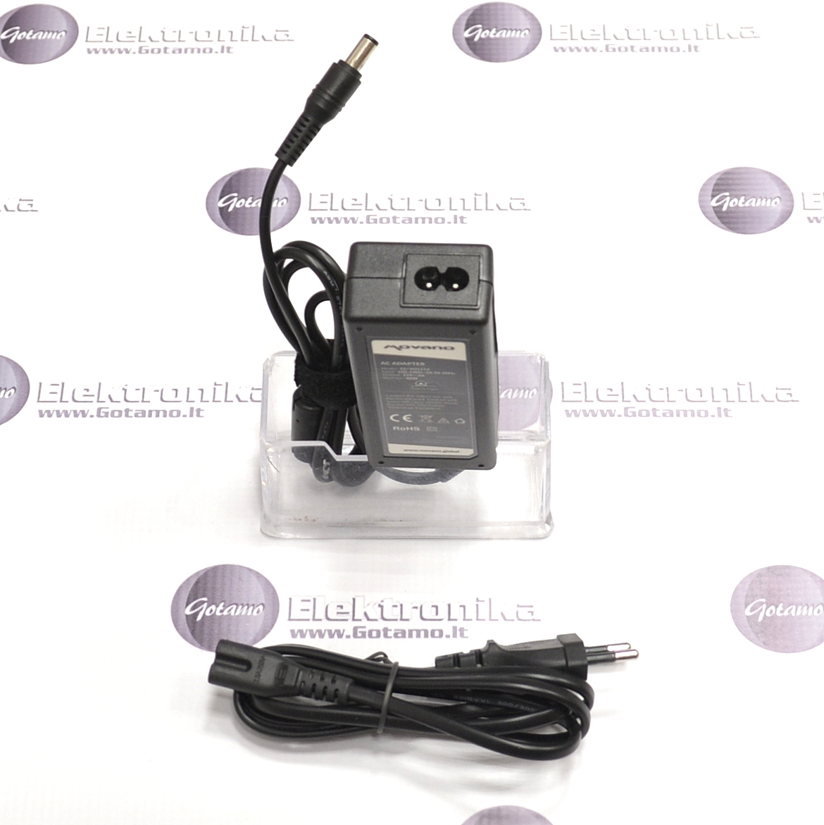 Nešiojamo kompiuterio kroviklis 15V 4A (60W) 6.3mm x 3.0mm Movano 3 Nešiojamo kompiuterio kroviklis 15V 4A