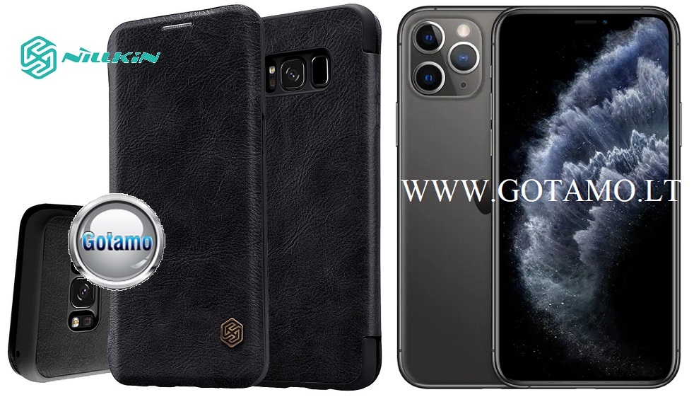 Nillkin qin odinis deklas Apple iPhone 11 pro juodos