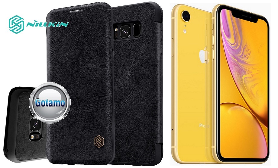 Nillkin qin odinis deklas Apple iPhone xr juodos