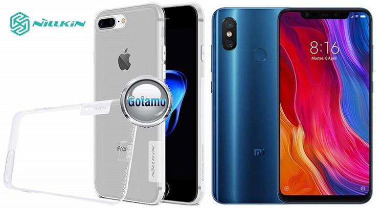 Nillkin silikoninis dėklas nugarėlė Xiaomi Mi 8, Xiaomi Mi 8 Pro telefonams