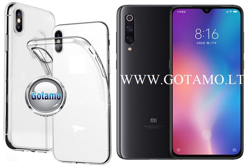 Nillkin silikoninis dėklas nugarėlė Xiaomi Mi 9 telefonams