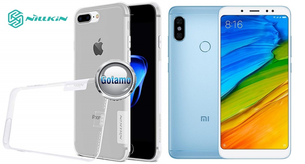 Nillkin silikoninis dėklas nugarėlė Xiaomi Redmi Note 5, Xiaomi Redmi Note 5 Pro telefonams