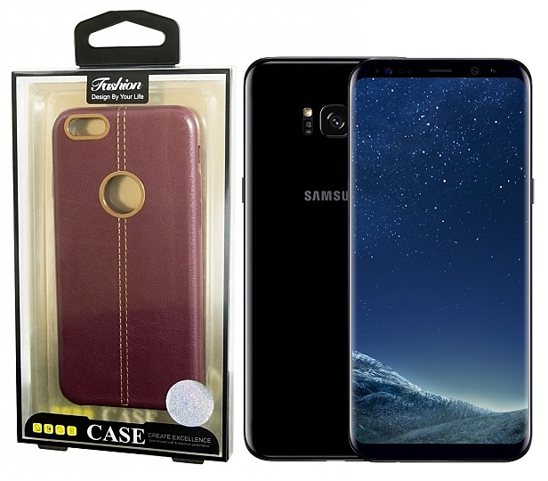 Priedas Samsung Galaxy S8+ bordo spalvos