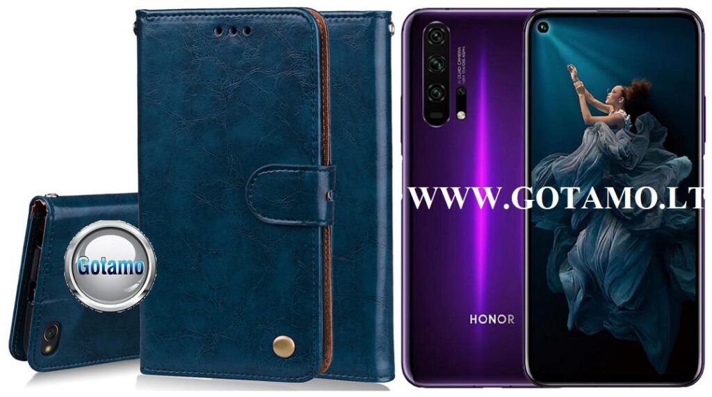 Huawei nova 5T telefonams mėlynos spalvos