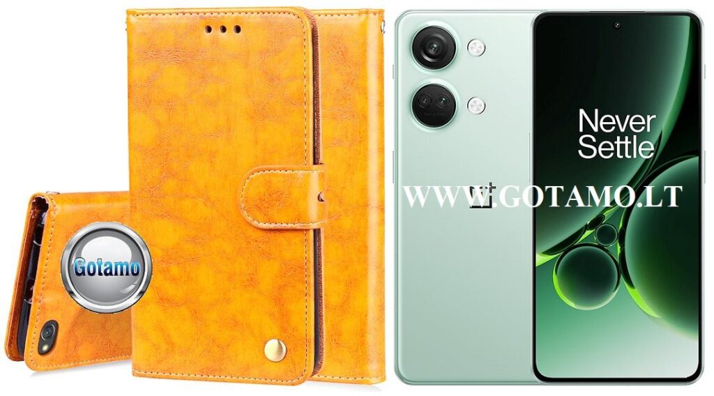 Odyssey dėklas OnePlus Nord 3 garstyčių spalvos