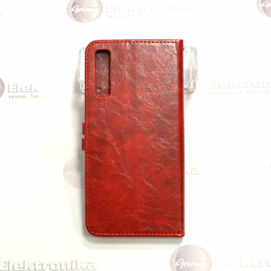Odyssey dėklas Samsung Galaxy A7 (2018) telefonui raudonos spalvos 3 Odyssey dėklas Samsung Galaxy A7 (2018) – nuotrauka 3