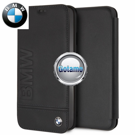 Bmw deklas knygele signature Apple iPhone xs max juodos
