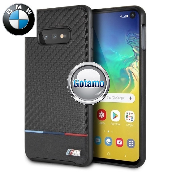 Originalus BMW dėklas Samsung Galaxy S10e juodos spalvos