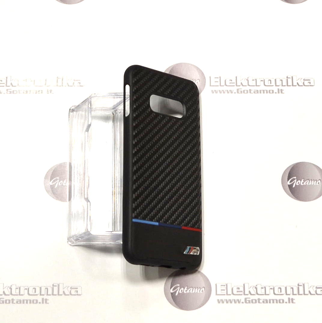 Originalus BMW dėklas nugarėlė M Power Samsung Galaxy S10e telefonams juodos spalvos 5 Originalus BMW dėklas Samsung Galaxy S10e – nuotrauka 5