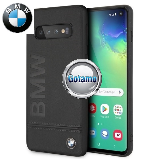 Originalus BMW dėklas Samsung Galaxy S10 juodos spalvos