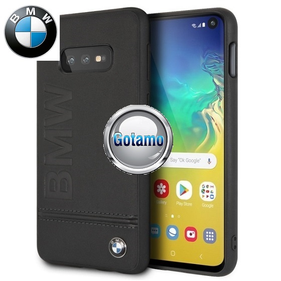 Originalus BMW dėklas Samsung Galaxy S10e juodos spalvos