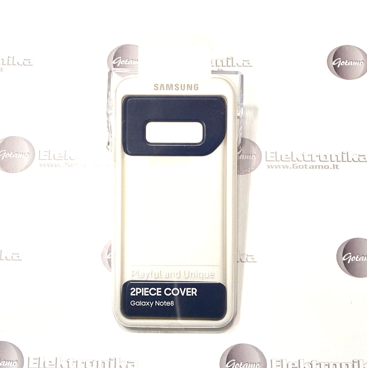 Originalus Samsung Galaxy Note 8 Two Piece Cover dėklas nugarėlė mėlynos spalvos 2 Originalus Samsung Galaxy Note 8 Two Piece Cover dėklas Samsung Galaxy Note 8 Two Piece Cover – nuotrauka 2