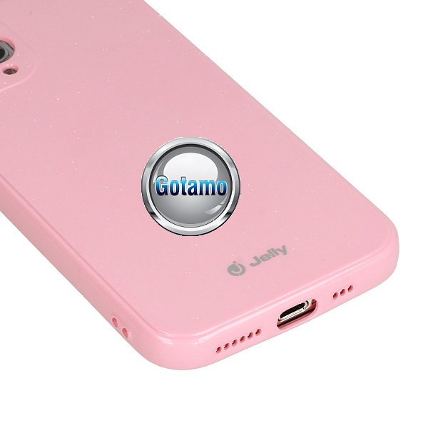 Pearl Jelly dėklas nugarėlė Apple iPhone 13 Pro Max telefonui šviesiai rožinės spalvos 5 Jelly deklas Apple iPhone 13 pro max sviesiai rozines 5