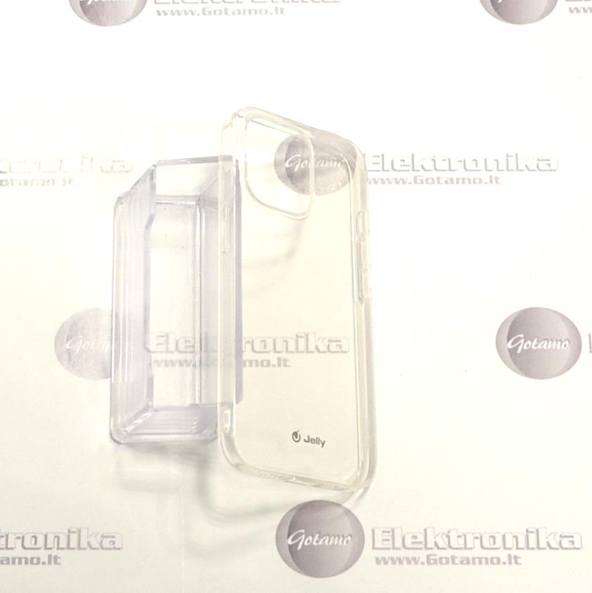 Pearl Jelly dėklas nugarėlė Apple iPhone 13 Pro telefonui skaidrus 3 Pearl jelly deklas Apple iPhone 13 pro skaidrus 3