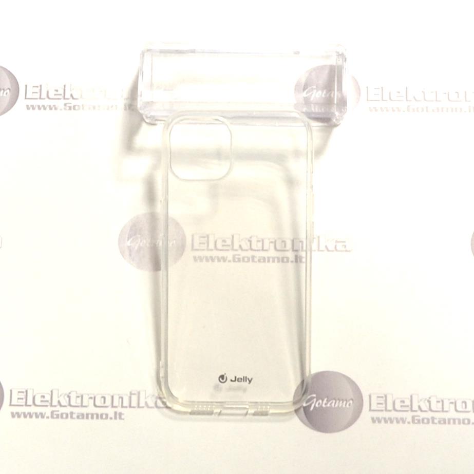 Pearl Jelly dėklas nugarėlė Apple iPhone 13 telefonui skaidrus 2 Pearl jelly deklas Apple iPhone 13 skaidrus 2