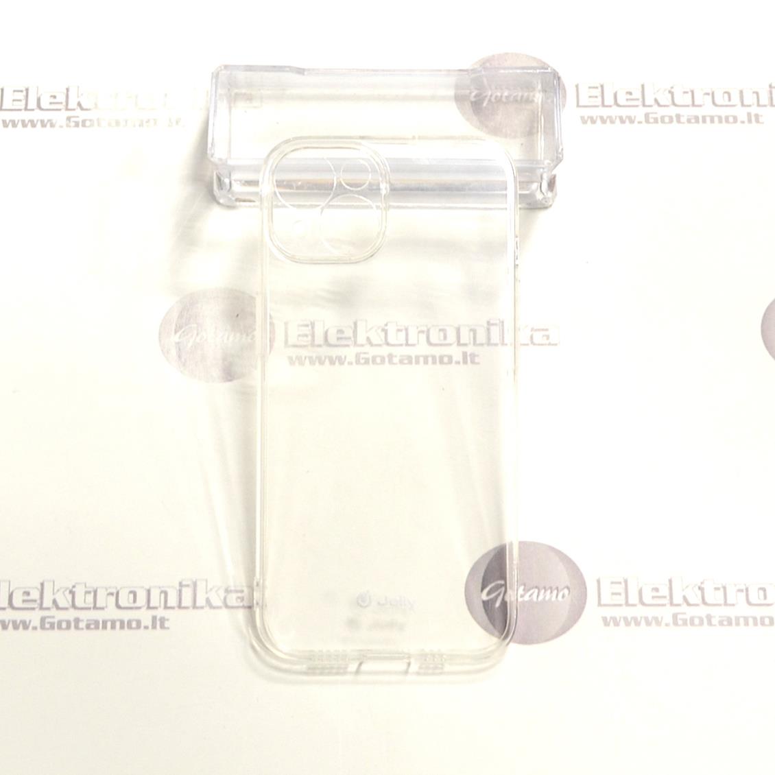 Pearl Jelly dėklas nugarėlė Apple iPhone 14 telefonui skaidrus 2 Pearl jelly deklas Apple iPhone 14 skaidrus 2