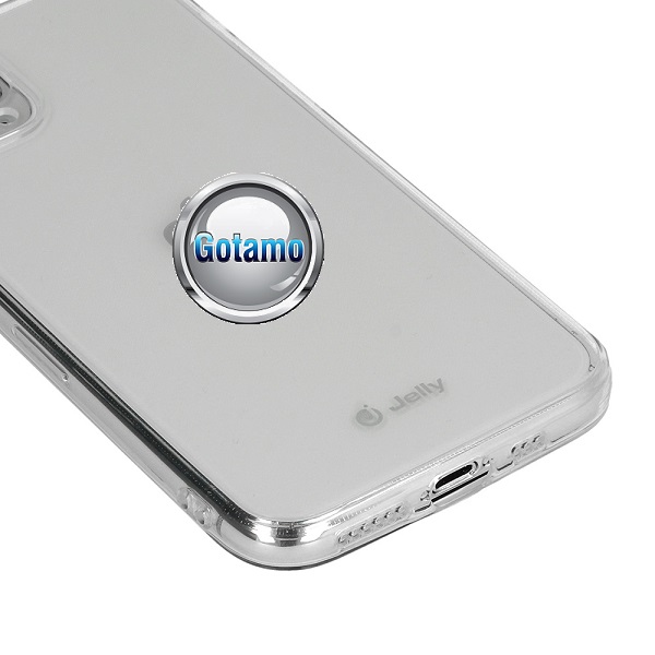 Pearl Jelly dėklas nugarėlė Apple iPhone 14 telefonui skaidrus 4 Pearl jelly deklas Apple iPhone 14 skaidrus 4