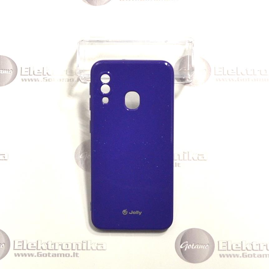 Pearl Jelly dėklas nugarėlė Samsung Galaxy A20e telefonui violetinės spalvos 2 Pearl Jelly dėklas Samsung Galaxy A20e – nuotrauka 2