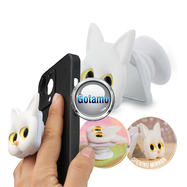 Pop Socket laikiklis Kitty White