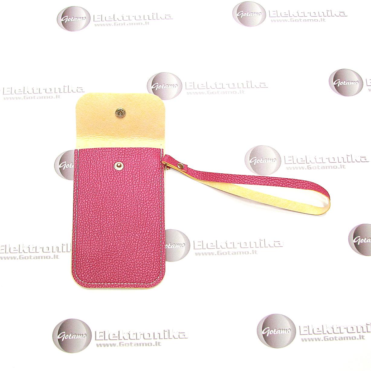Pouch universalus dėklas mobiliems telefonams violetinės spalvos 3 Pouch universalus dėklas mobiliems telefonams