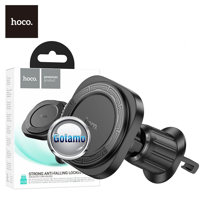 Automobilinis laikiklis prie grotelių Hoco Air Outlet MagSafe