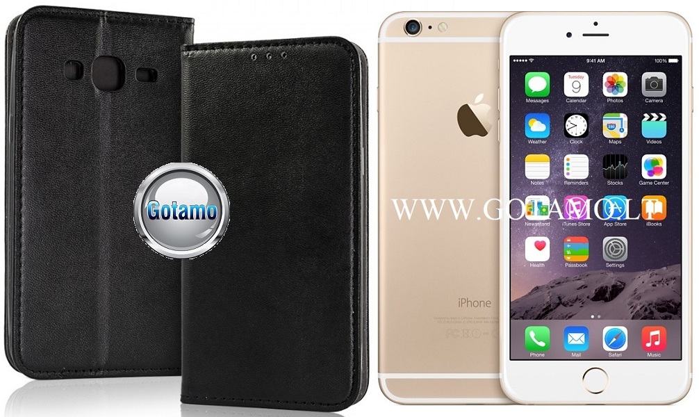 Re cap magnetinis dėklas Apple iPhone 6 6s juodos