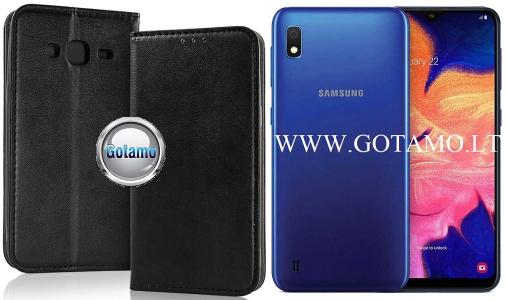 Re-Cap magnetinis dėklas Samsung Galaxy M10 juodos spalvos
