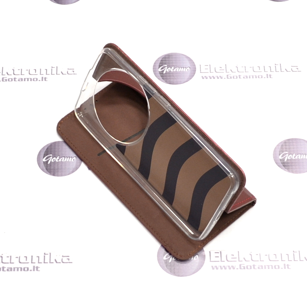 Re-Cap magnetinis dėklas Xiaomi 14 Ultra mobiliajam telefonui tamsiai raudonos (bordo) spalvos 5 Re-Cap magnetinis dėklas Xiaomi 14 Ultra mobiliajam telefonui tamsiai raudonos (bordo) spalvos - Image 5
