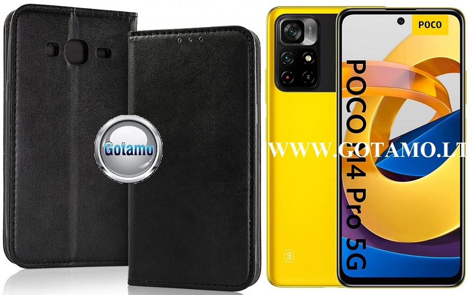 Re-Cap magnetinis dėklas Xiaomi Poco M4 Pro 5G, Xiaomi Redmi Note 11T 5G mobiliesiems telefonams juodos spalvos