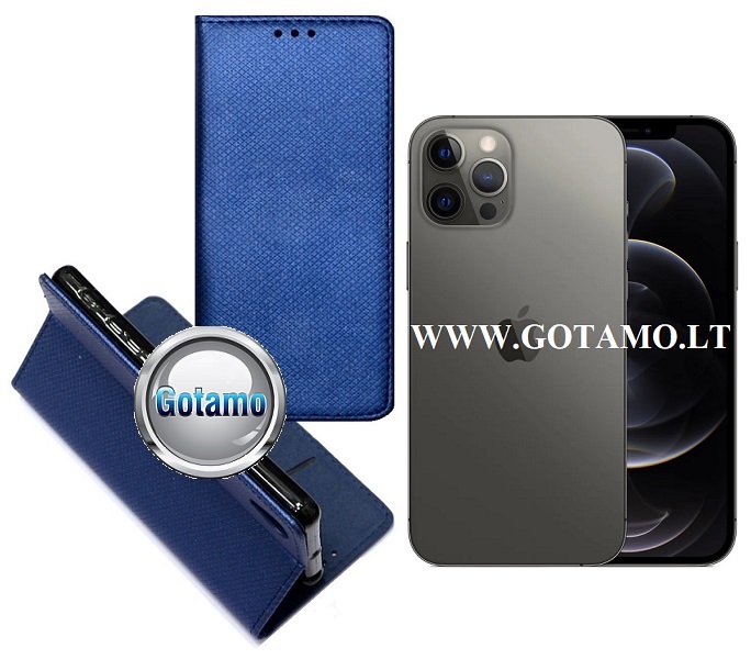 Re grid magnetinis deklas Apple iPhone 12 12 pro melynos