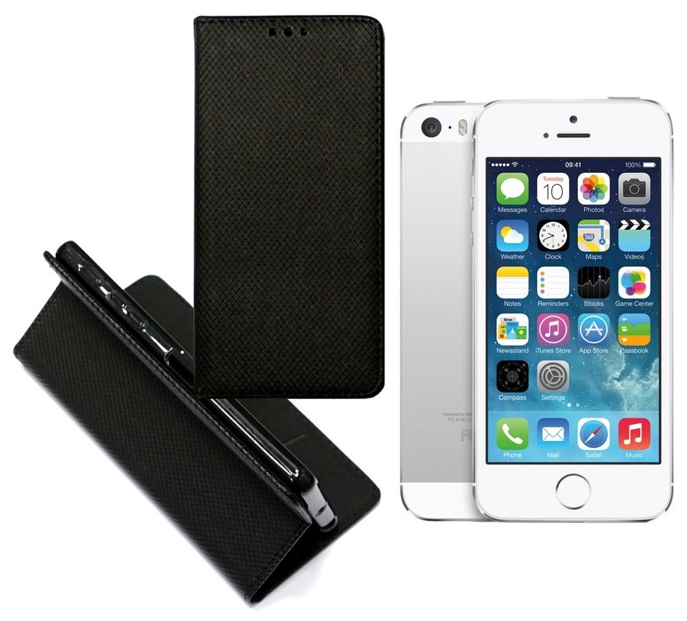 Re grid magnetinis deklas Apple iPhone 5 5s se juodos