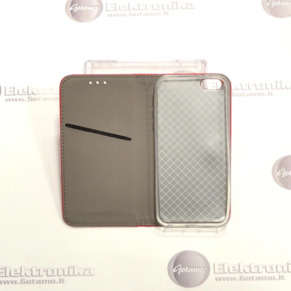 Re-Grid magnetinis dėklas Apple iPhone 5 5s SE mobiliesiems telefonams raudonos spalvos 4 Re grid magnetinis deklas Apple iPhone 5 5s se raudonos 4