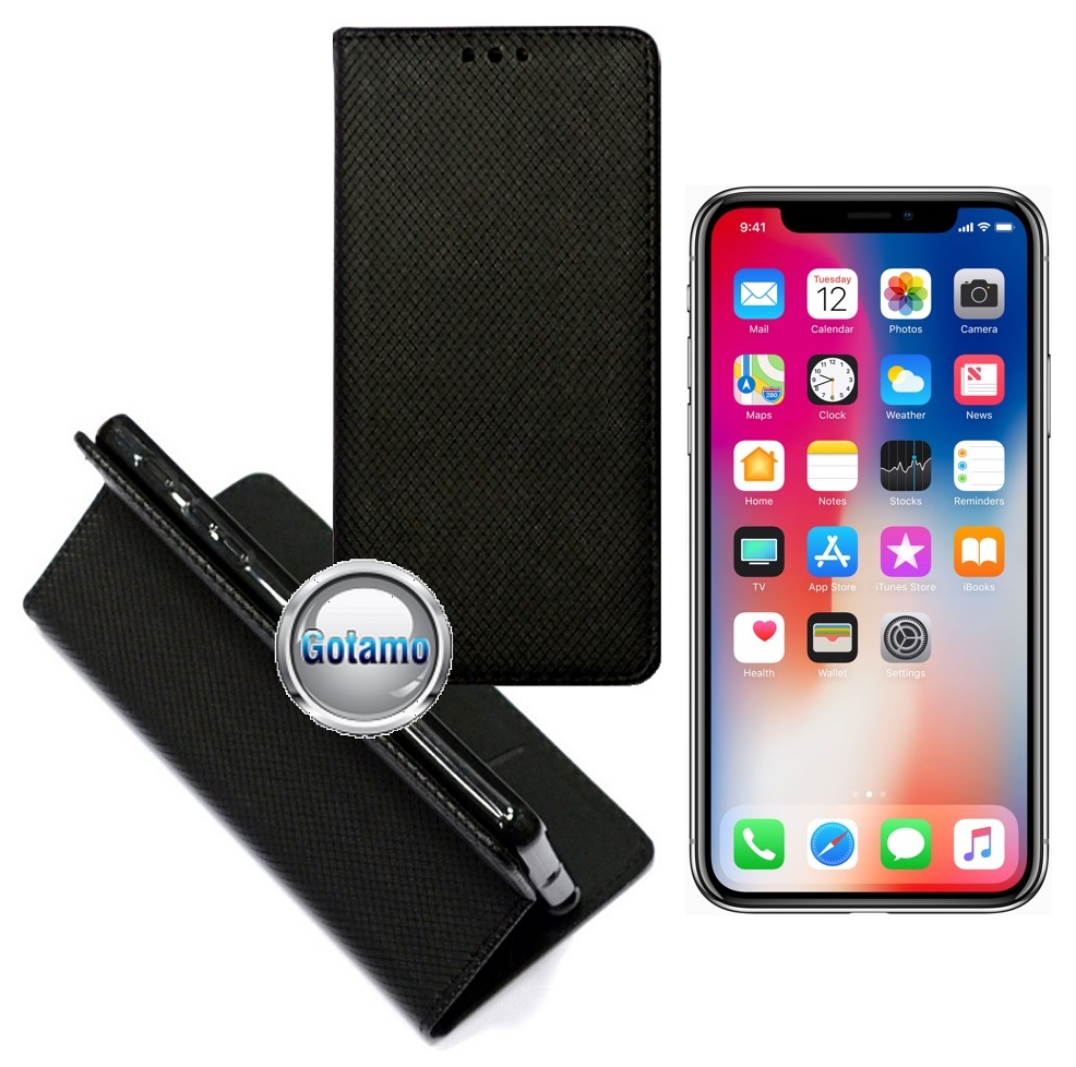 Re grid magnetinis deklas Apple iPhone x xs juodos