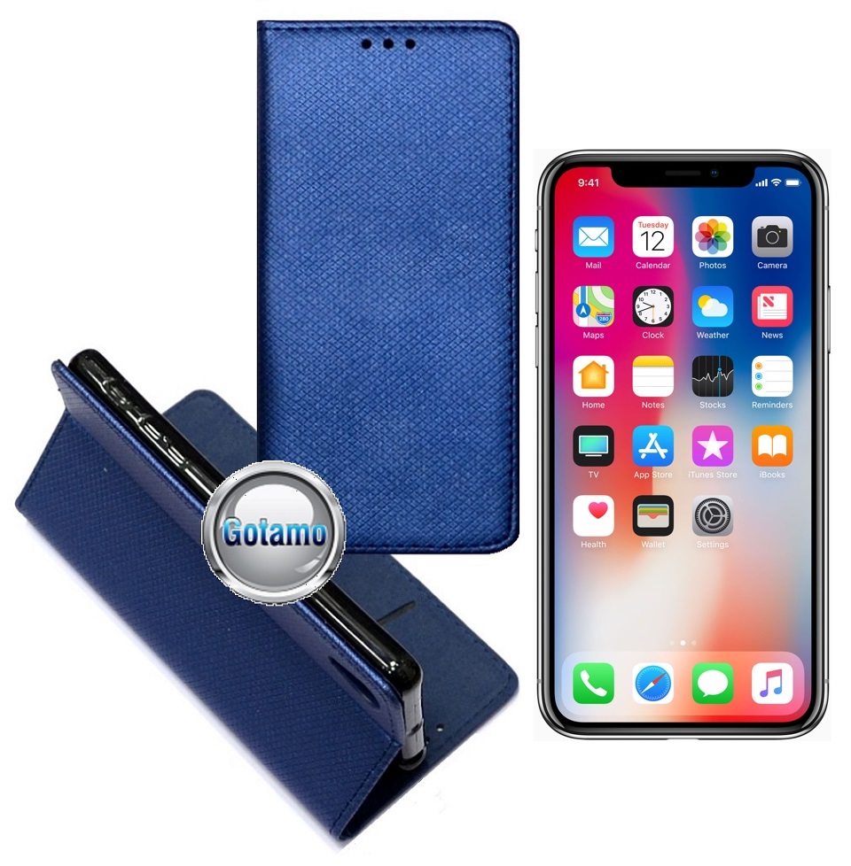 Re grid magnetinis deklas Apple iPhone x xs melynos