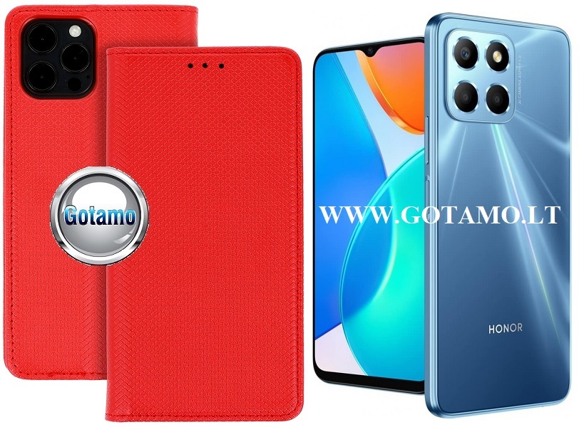 Honor 70 Lite telefonams raudonos spalvos