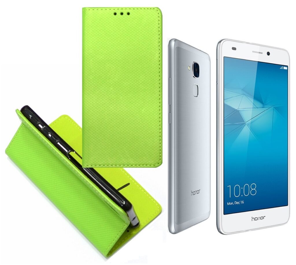 Re-Grid magnetinis dėklas Huawei Honor 7 Lite mobiliesiems telefonams salotinės spalvos